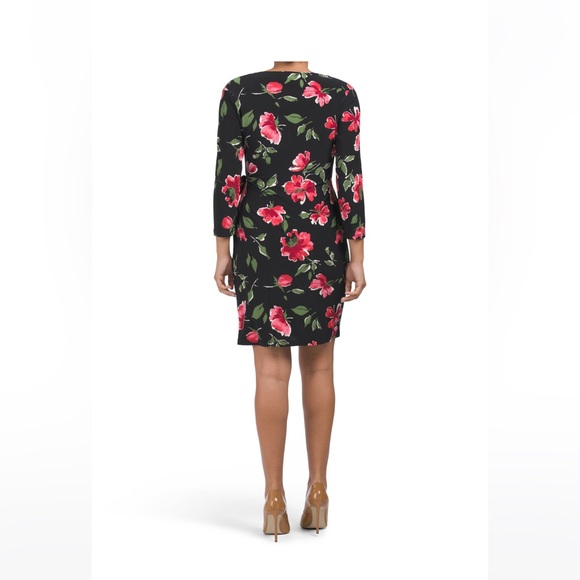 ANNE KLEIN
Broken Roses Long Sleeve Wrap Mini Dress. Brand new! - Picture 2 of 4